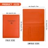 Passport Wallets and Vaccine Card Holder Combo, Leather Passport Holder