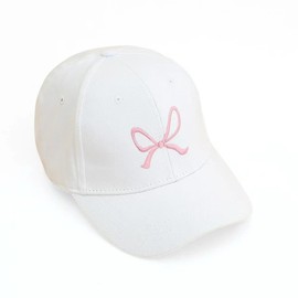 Nymmoata Bow-Tie Womens Baseball Cap: Unisex Vintage Womens Trucker Hat - Adjustable Visor Hats Twill Hiking Travel Dad Hat for Summer