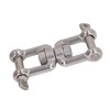 304 Stainless Steel Double Jaw Shackle Rustproof Universal Jaw Anchor