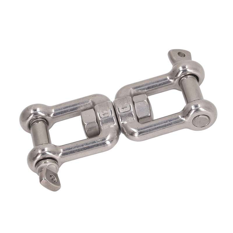304 Stainless Steel Double Jaw Shackle Rustproof Universal Jaw Anchor