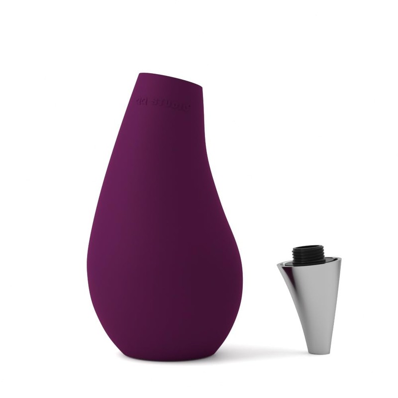 Kitchen Bathroom Squeeze Dish Soap Dispenser Tear Drop Shape with