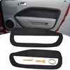 SEBLAFF 2Pcs Car door Insert Car Front Door Panel Insert