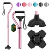 BeneCane Walking Cane Adjustable Cane with Offset Soft Cushioned Handle