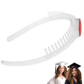 The Original GradCapBand – Secure Your Grad Cap on Natural Hair, Braids, Locs, Twists, Curls and Straight Hair