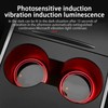 2PCS LED Cup Holder Lights for Car, Rechargeable 7 Color-Changing