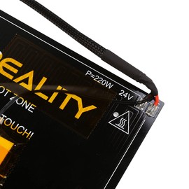 Genuine Ender 3 V2 Heated Bed Set Up to 110°C Aluminium MK3 Heated Bed Platform with Heated Bed Cable Line for Ender-3 Ender 3s Ender 3 Pro 3D Printer DIY Kit (235 Bed)