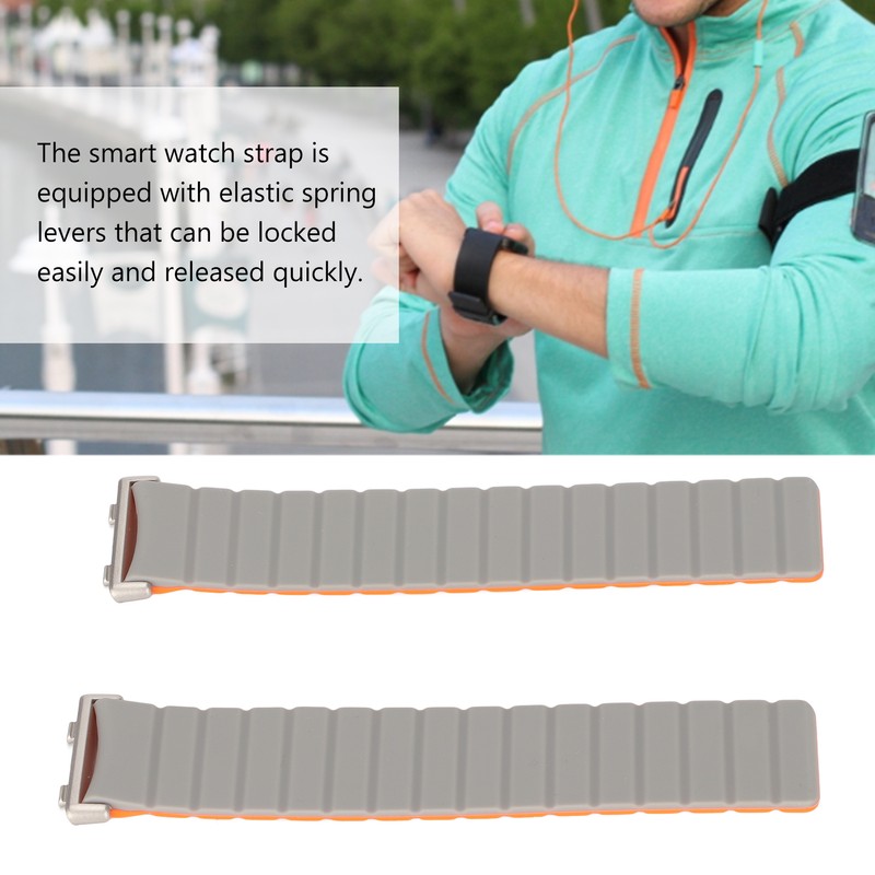 Silicone Magnetic Watch Bands Strap Wristband Replacement for OPPO Watch