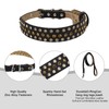 Rhinestone Dog Collar, Bling Diamond Pet Collars with Leash Adjustable,