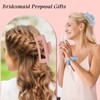 Featch Bridesmaid Proposal Gifts 12pcs Hair Claw Clips & 12pcs