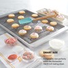 KitchenAid Nonstick Steel Cooling/Baking Rack, 12.5x17.75-Inch, Silver