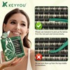 KEYYOU Lash Clusters 120pcs Eyelash Clusters 10-18mix D Curl Cluster