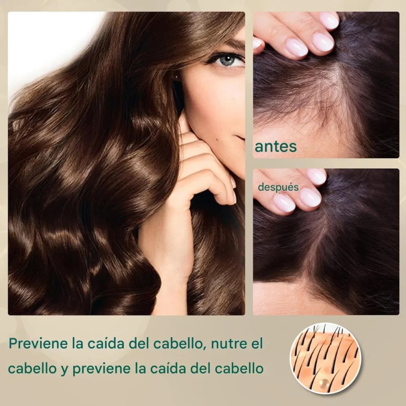 Crema Capilar De Jengibre Para El Crecimiento Del Cabello