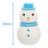 Baker Ross FX752 Snowman Erasers - Pack of 10 Christmas