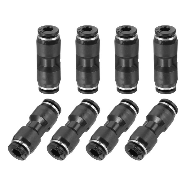 sourcing map 5 Pcs Push to Connect Fittings 5/32 Inch