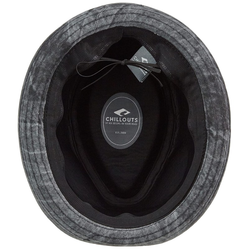 CHILLOUTS Men's Sligo Hat, 20 Anthracite washed