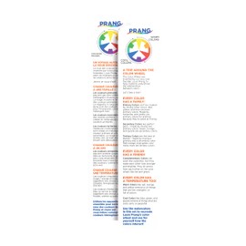 Prang Color Wheel Watercolor Paint Set, 8 Colors, 1 Count X00820