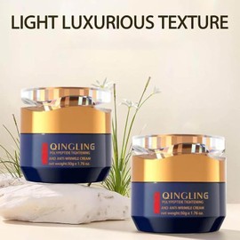 Qingling Crema Facial Antiarrugas con Polipéptidos Botellas de vidrio Reafirmante Wrinkle Removal Cream Polypeptide Tightening and Anti Wrinkle (3)