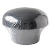 First Plast CDVM125A PVC Ventilation Cap Diameter 125 mm Black