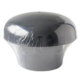 First Plast CDVM125A PVC Ventilation Cap Diameter 125 mm Black