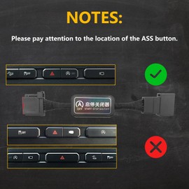 Auto Start Stop Eliminator for 2015-2020 Ford F-150, Engine Start-Stop System Bypass, Automatic Stop-Start Canceller, Auto Shutoff Cable Harness