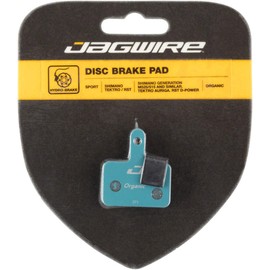 Jagwire Sport Organic Shimano Deore LX T675/ Tektro Auriga Unisex Adults' Brake Pad, Blue