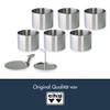 CHG Set 245-06-60 8-Piece Dessert/Food Ring Set 6 Dessert Rings
