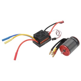 Brushless Motor and ESC, Brushless ESC Universal 3650 5200KV Brushless Motor with 60A Brushless ESC RC Brushless ESC Combo Set Brushless Motor for RC Car Model Car