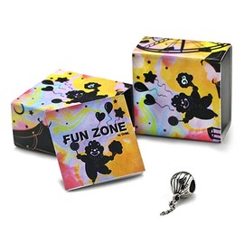 OHM Puff A Puff Sterling Silver Bead