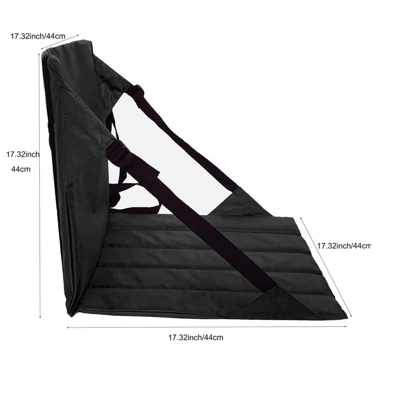 Folding Stadium Seat Lightweight Portable Oxford Cloth Stadium Bleacher Seat