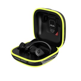 Meiyasy Cover Compatible with Powerbeats Pro Case, Anti-Lost and Shock-Proof Easy-to-Carry Durable Silicone Protective case Skin for Beats Powerbeats Pro 2019 Latest (Yellow)