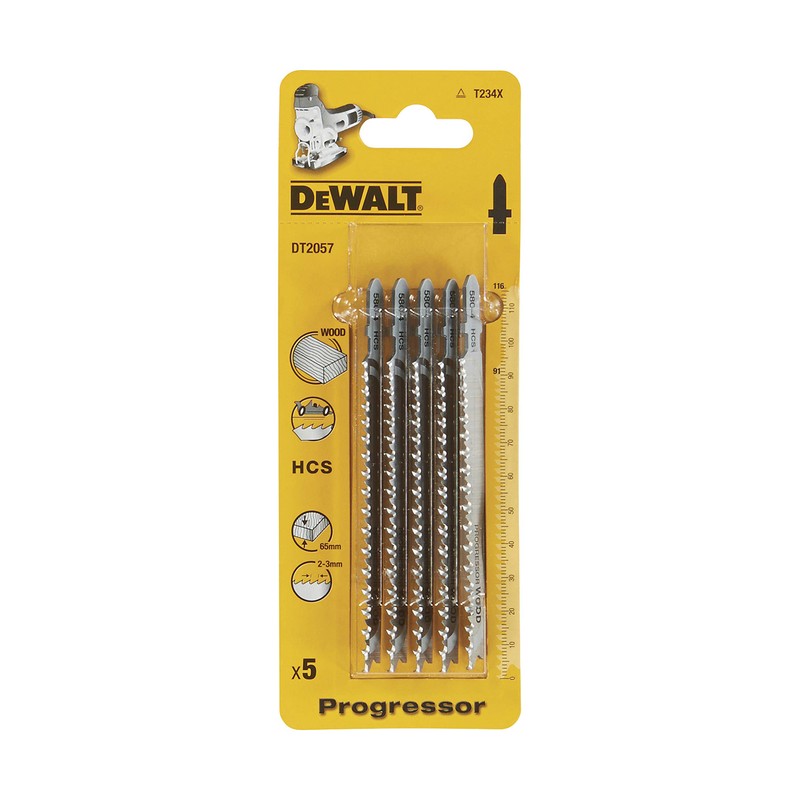 Dewalt DT2057-QZ Jigsaw Blade HCS wood, up to 2.56" (5