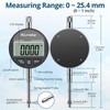 ALLmeter DTI Digital Dial Test Indicator, 0.01mm/0.0005" Resolution, 0-25.4mm/1" Measuring