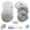 Nice2Have 25 Sets of Bottle Opener Buttons 2.25 inch (58mm)