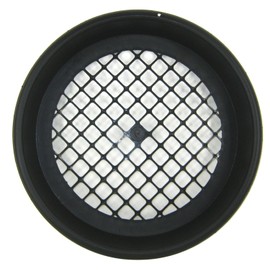 Raytech 23-213 1" Polymer Manual Sifting Screen, 0.25 Cubic feet Volume Capacity, 14-1/2" Diameter x 2-1/2" Depth