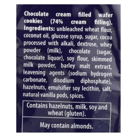 UD_Loacker Bite Size Quadratini Chocolate Wafer Cookies for Case of 6 8.82 Oz