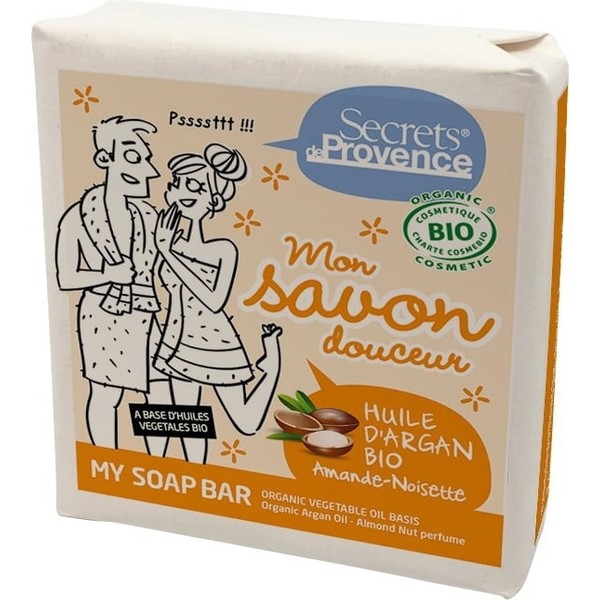 Secrets de Provence Mild Soap with Argan Oil, 100 g