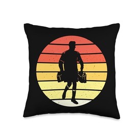 Vintage Sunset Sports Water-Boy Design Co. Vintage Sunset Sports Water-Boy Design Throw Pillow, 16x16, Multicolor