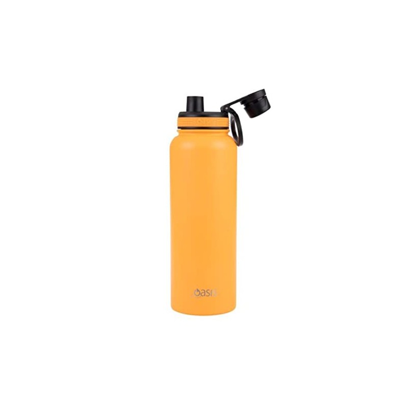Oasis Stainless Steel Double Wall Insulated Sports Bottle with Screw