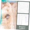Totority Clear Acrylic Small Pet Ladder Multifunctional Climbing for Hamster