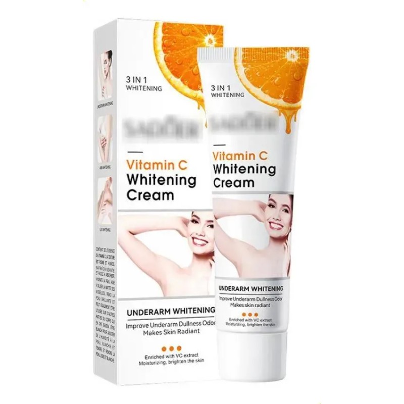 Crema Claradora Vitamínica Para Piel Oscura, Pigmento Mm