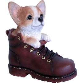 Toyo Sekisou 14252 Object Dog Ornament, Chihuahua, 6.9 x 3.6 x 6.9 inches (17.5 x 9.2 x 17.5 cm)