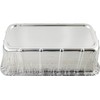PACTOGO 1.5 lb. Aluminum Disposable Rectangle Loaf Pans For Serving,
