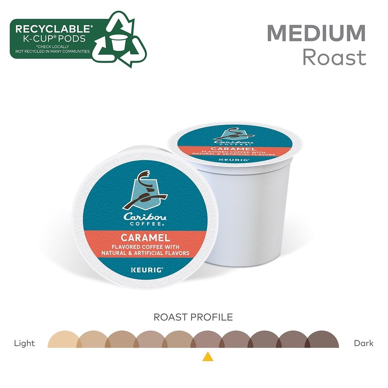 Caribou Hideaway, Caramel, 24 Count