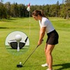 lrgnixs 2 Pcs Adjustable Golf Tees,Reusable Rubber Golf Tees for