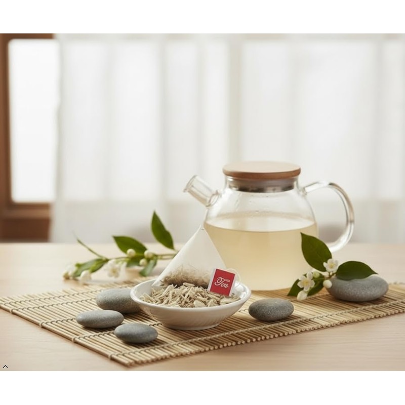 Samcci - Marshmallow Root Tea, 2g x 40 Tea Bags