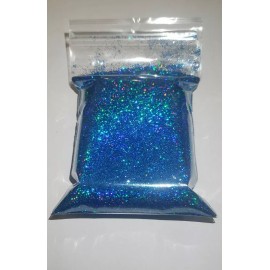 Brillantflake 6oz Ultra Dinamic Blue Holographic Premium MetalFlakes .015" Paint Additive
