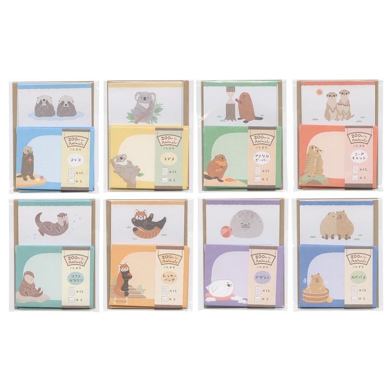 Zoom-in Animal 5422408 Mini Letter Set, Cute Animal