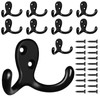 CBWLWJ 10 Pack Coat Hooks Wall Hooks for Hanging, Heavy