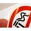Sticker Smoking No Smoking No Smoking UV Protection Outdoor Pack