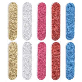 HARFINGTON 200pcs Nail Buffer Blocks 240 Grit Professional Nail Sanding Buffing File Block Manicure Tool for Acrylic Nail Shine Polishing Buffer, Mixing Color